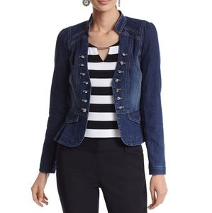 WHBM | Denim Military Jacket